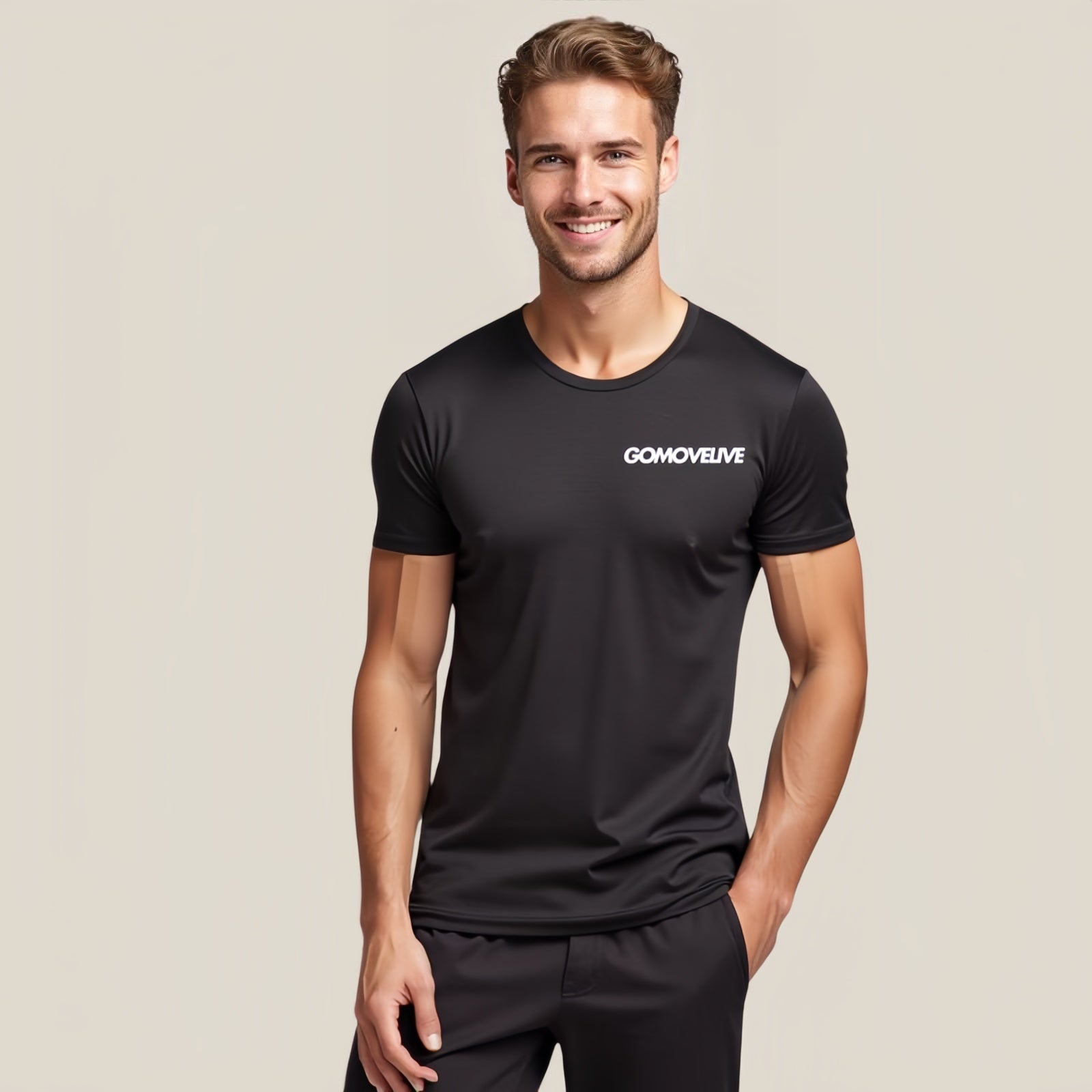 T-shirt « Flux essentiel » : La perfection du mouvement quotidien