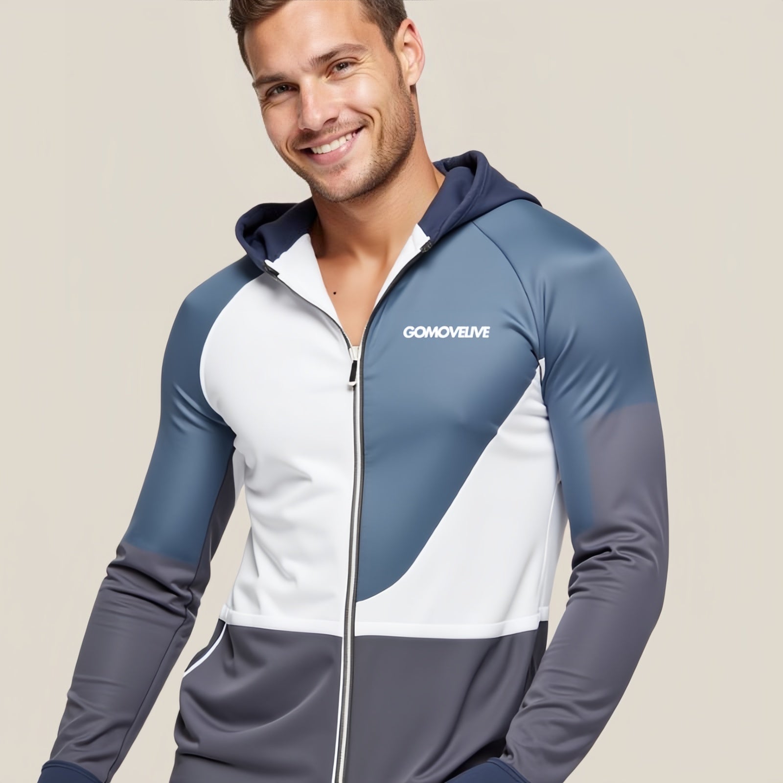 "Dynamic Edge" Hoodie: Sleeveless Energy for Every Challenge