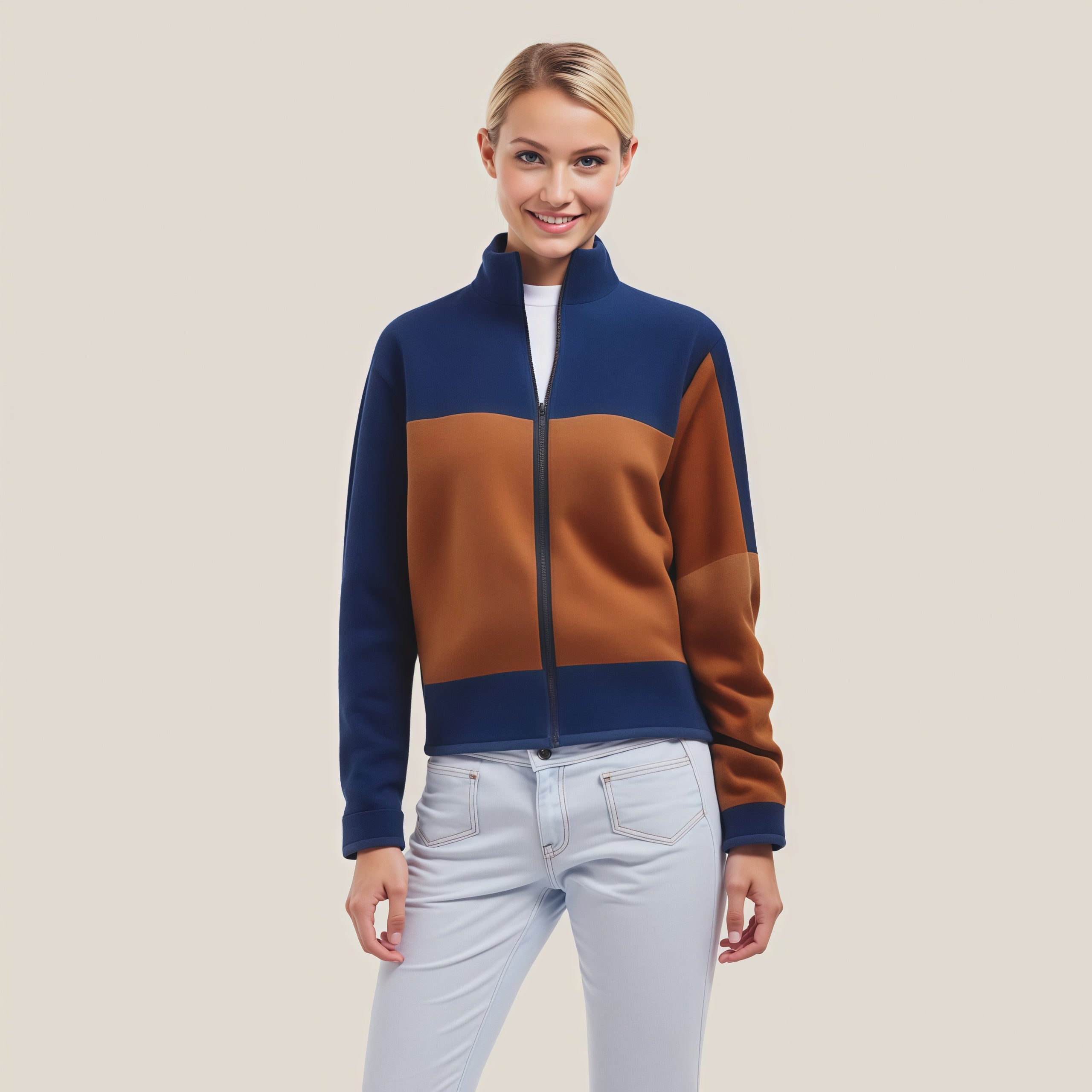 "Urban Explorer" Jacket: Two-Tone Energy and Unmistakable Comfort