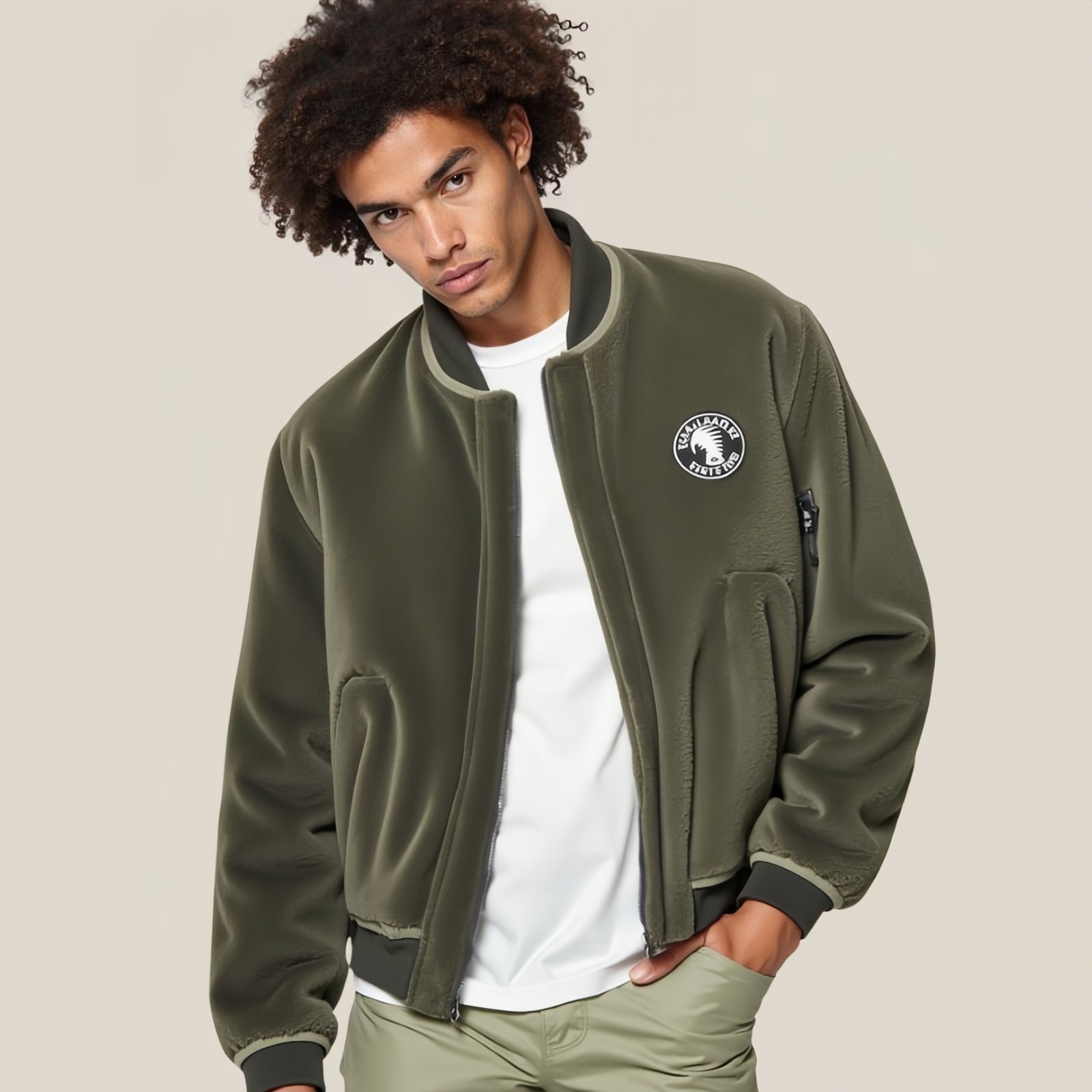 "Forest Explorer" Bomber Jacket: Adventure Meets Urban Comfort