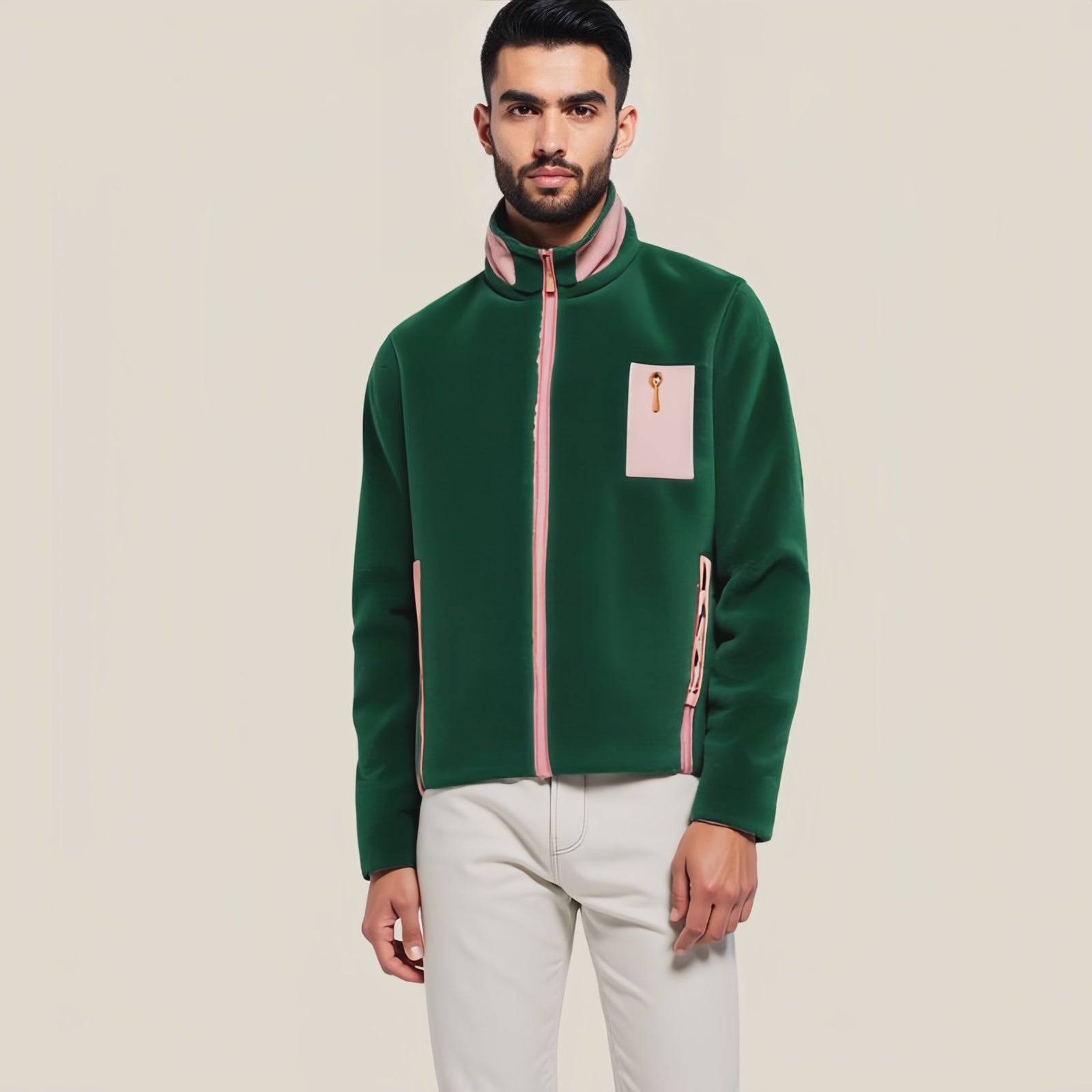 Bold Elegance: The Vibrant Peak Jacket
