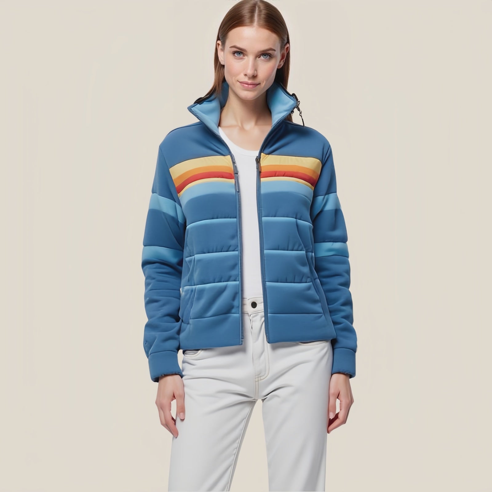 Rainbow Explorer: La Giacca "Horizon Puffer"