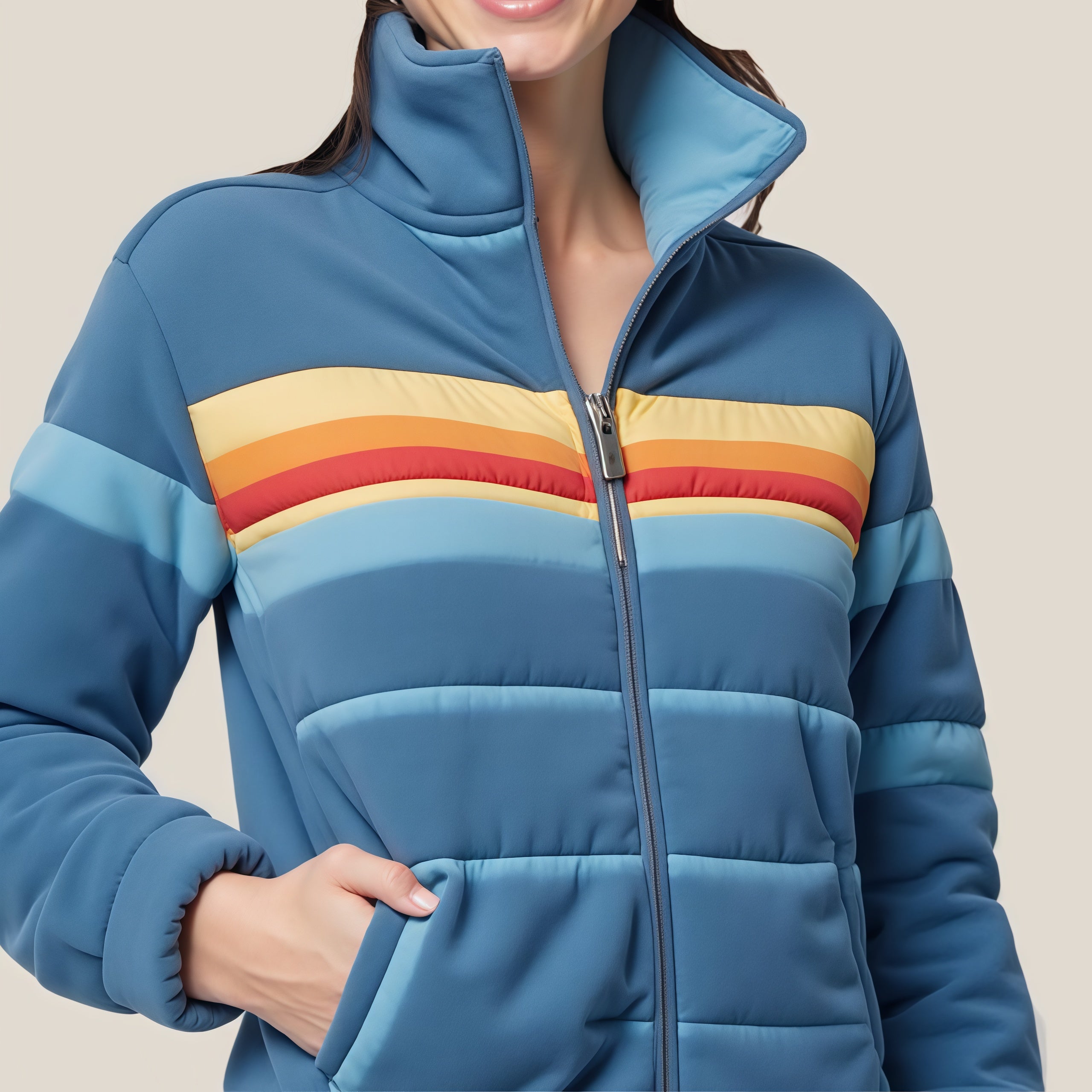 Rainbow Explorer: La Giacca "Horizon Puffer"