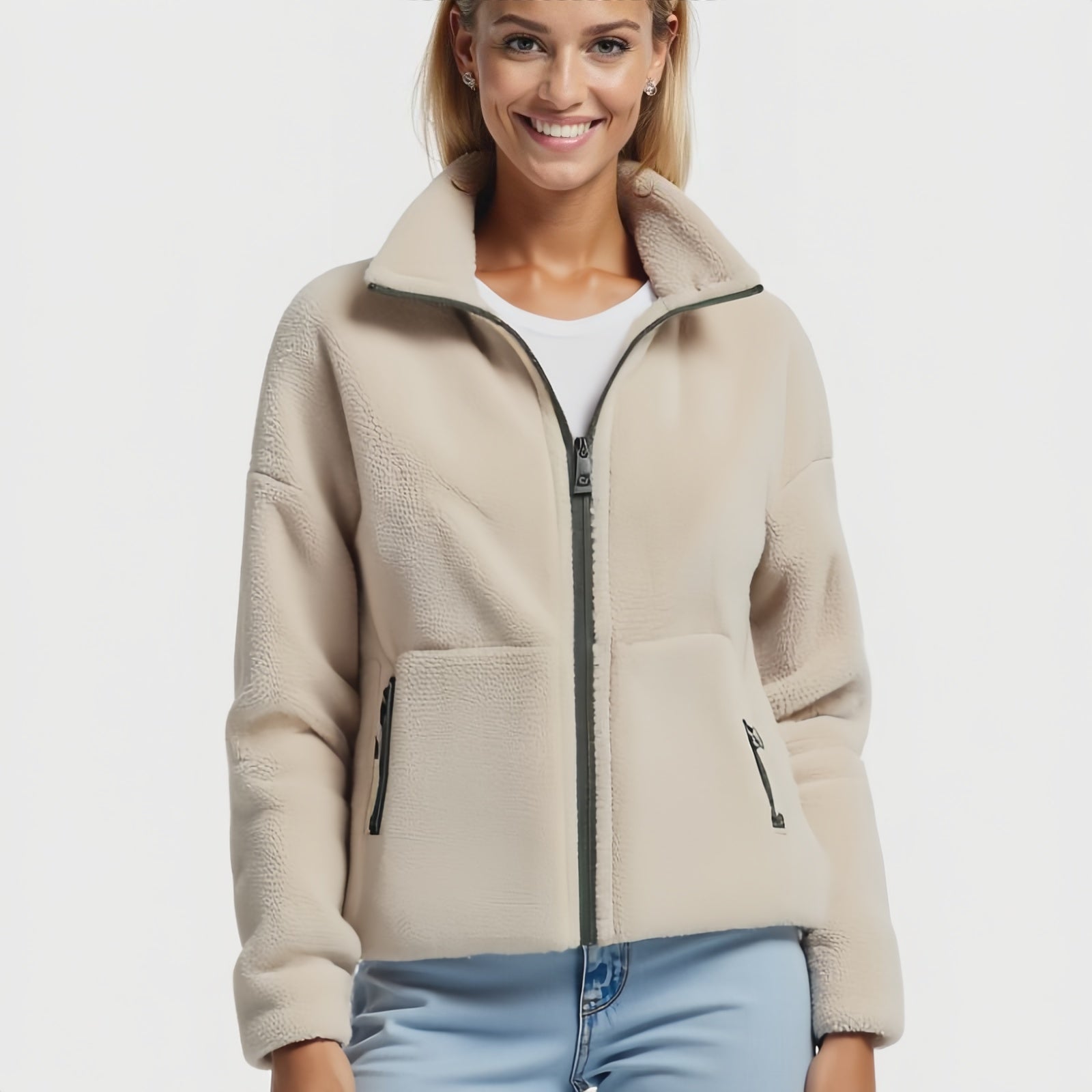 Natural Elegance: The "Desert Whisper" Jacket
