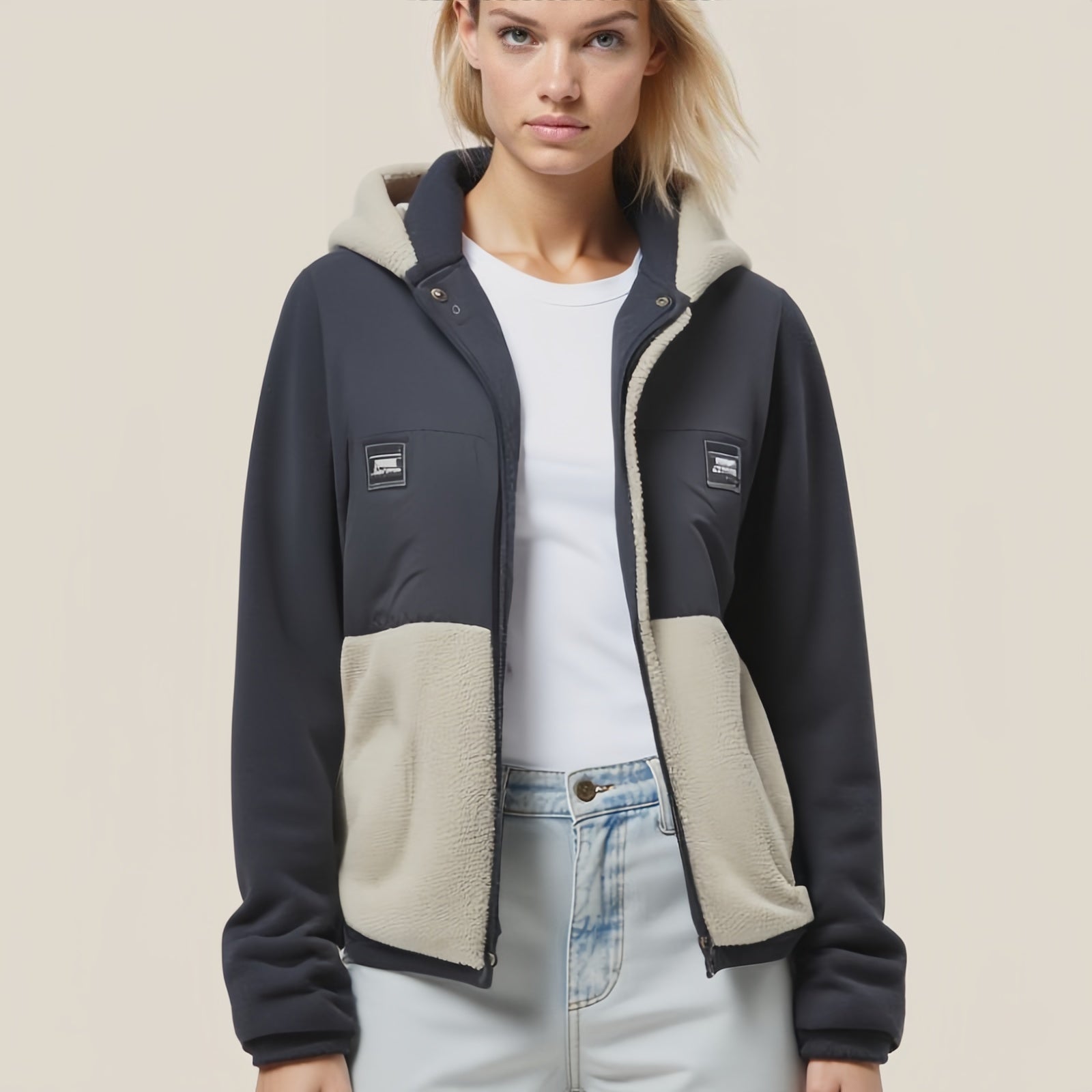 Brave the cold with the Mountain Retreat Fleece Hoodie