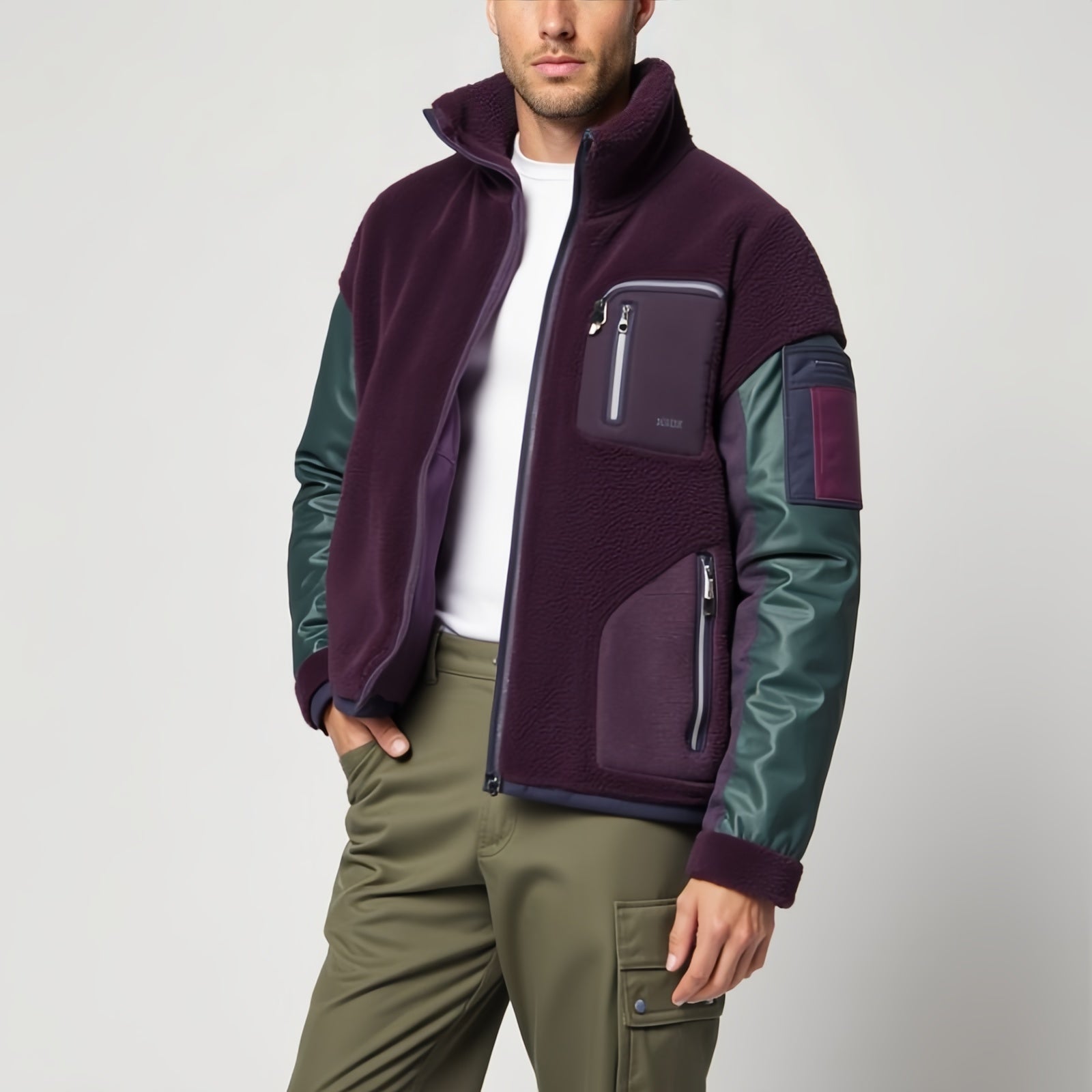 Express your boldness with the Urban Explorer Fleece Jacket