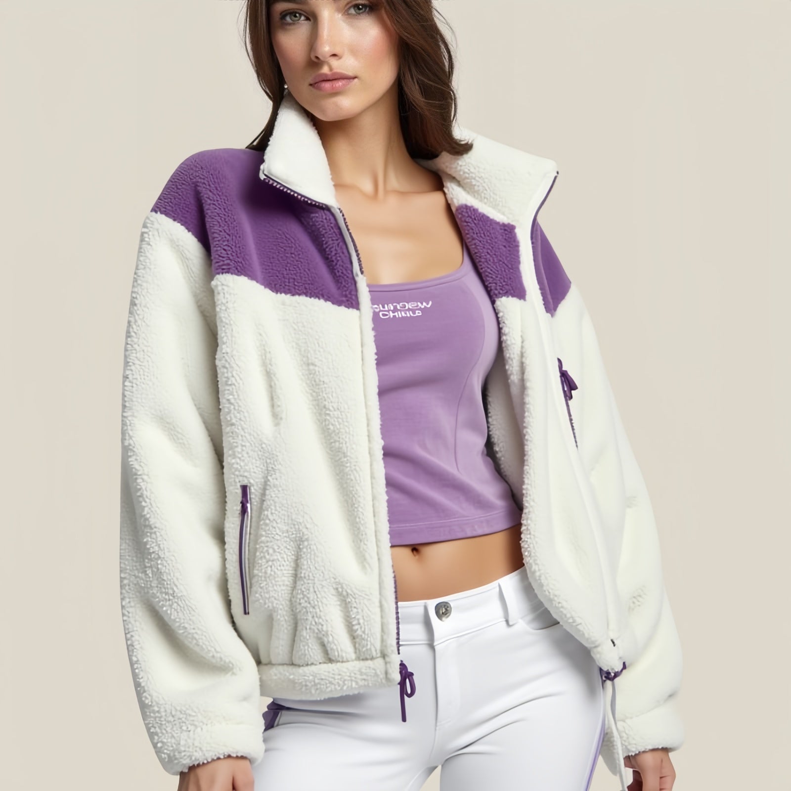 Violet Drift – Comfort invernale con anima street