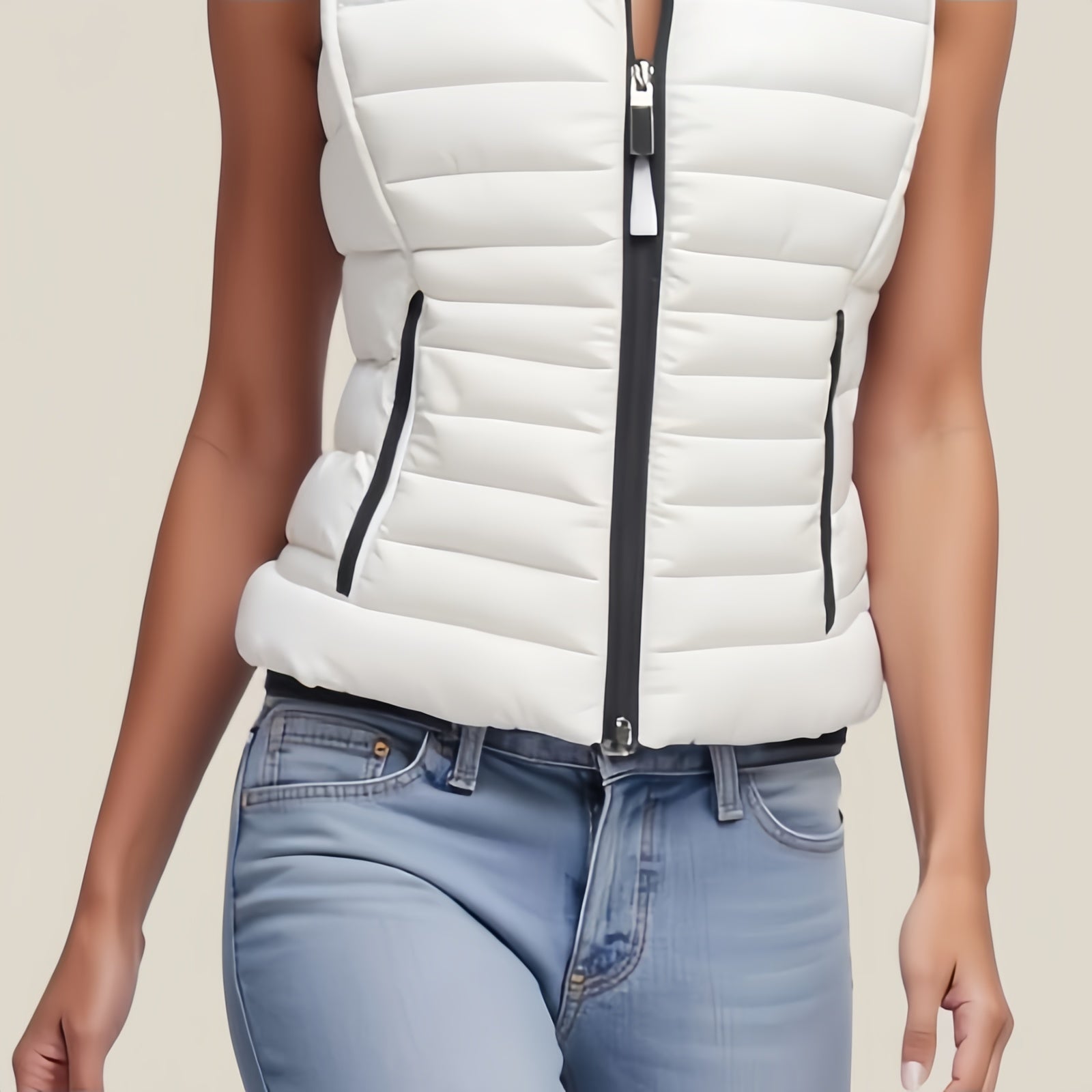 Il Tuo Alleato di Stile e Comfort: Il Gilet Ultraleggero Bianca