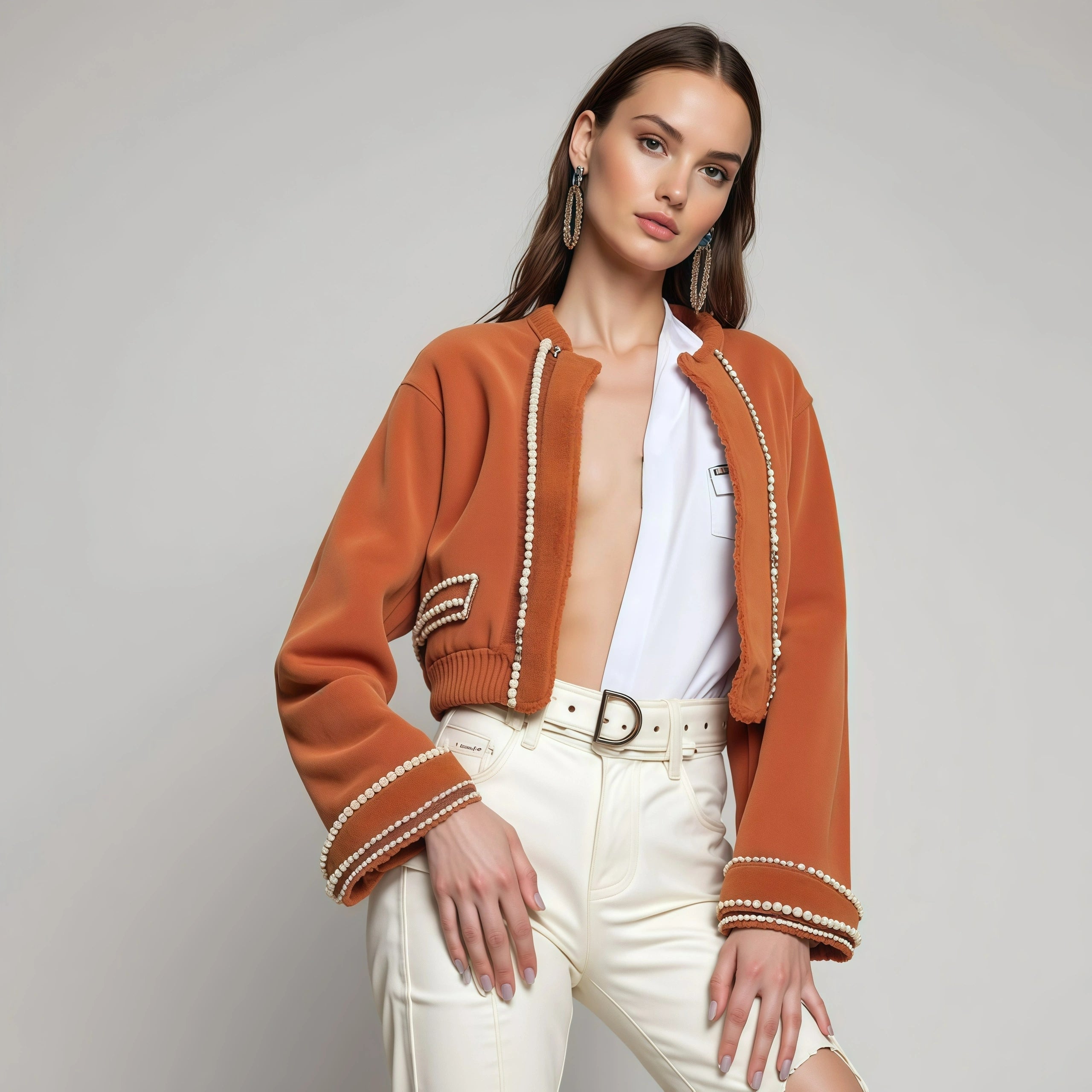 Stile Senza Tempo: La Giacca Bomber "Urban Bloom"