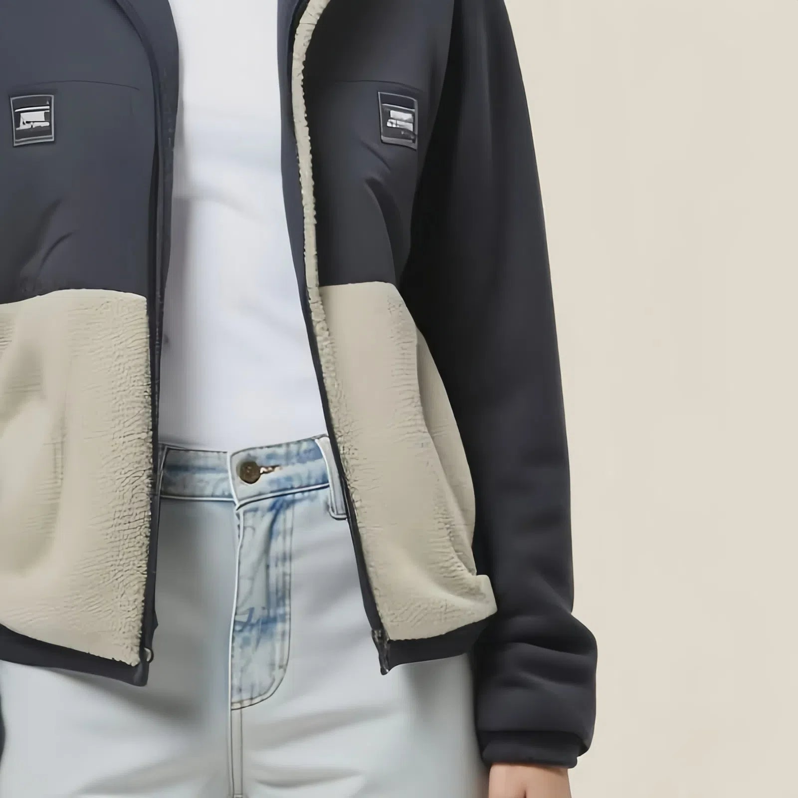 Brave the cold with the Mountain Retreat Fleece Hoodie