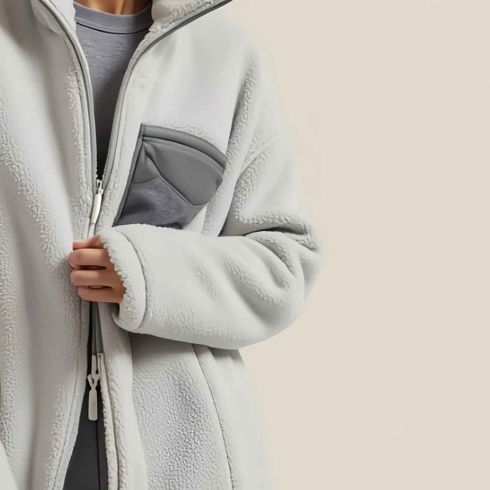 Adoptez le confort : la veste polaire oversize qui allie style et fonctionnalité