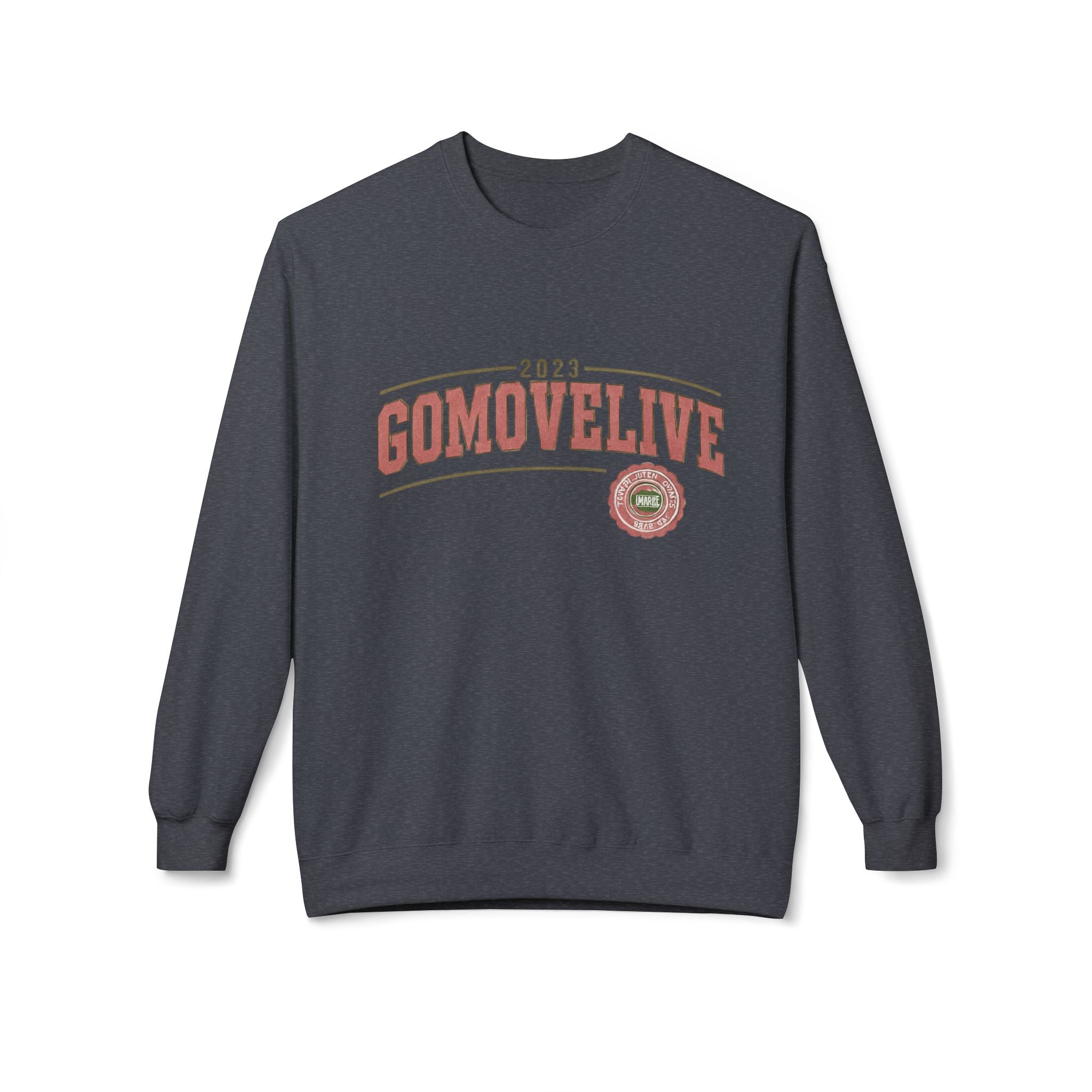 Gomovelive Glow-Up Crewneck – Motivational Sweatshirt for Awesome Days