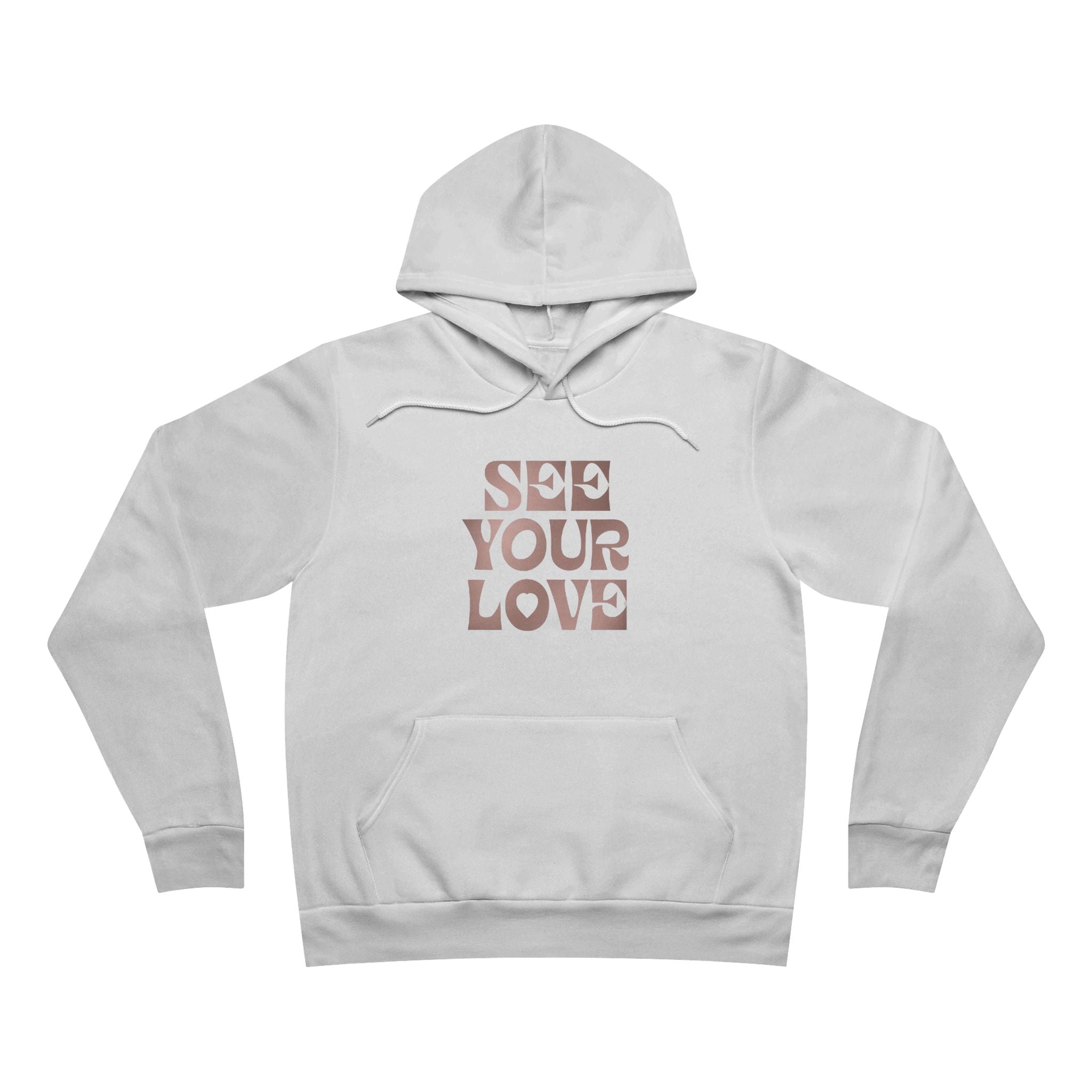 Cozy Words of Love – Unisex Sweatshirt with Romantic Phrase