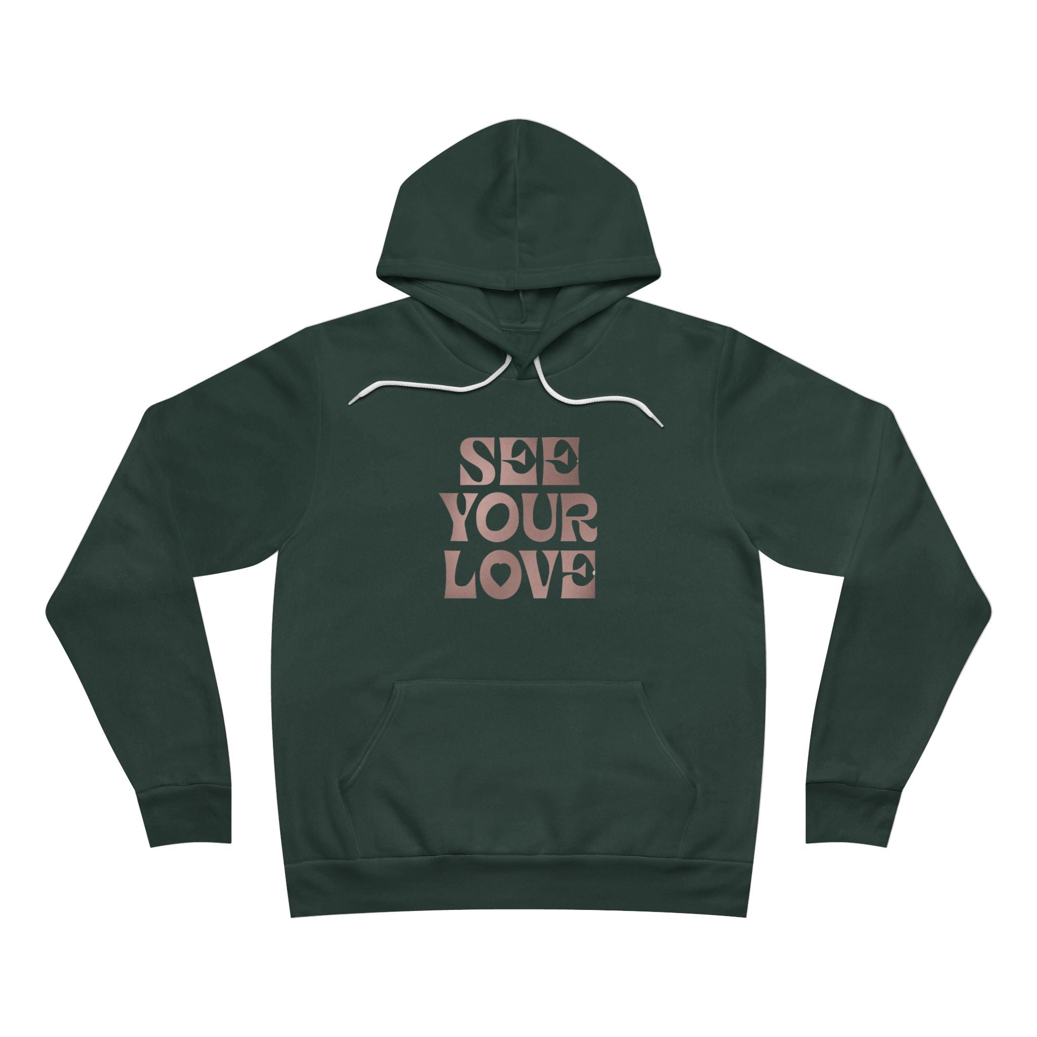 Cozy Words of Love – Unisex Sweatshirt with Romantic Phrase