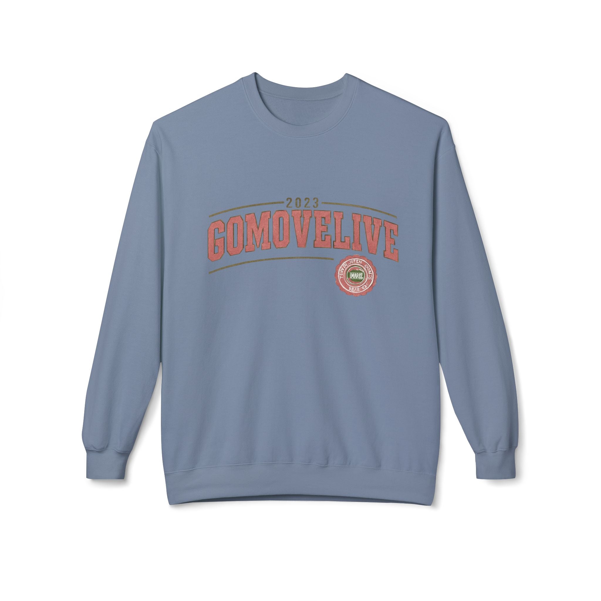 Gomovelive Glow-Up Crewneck – Motivational Sweatshirt for Awesome Days