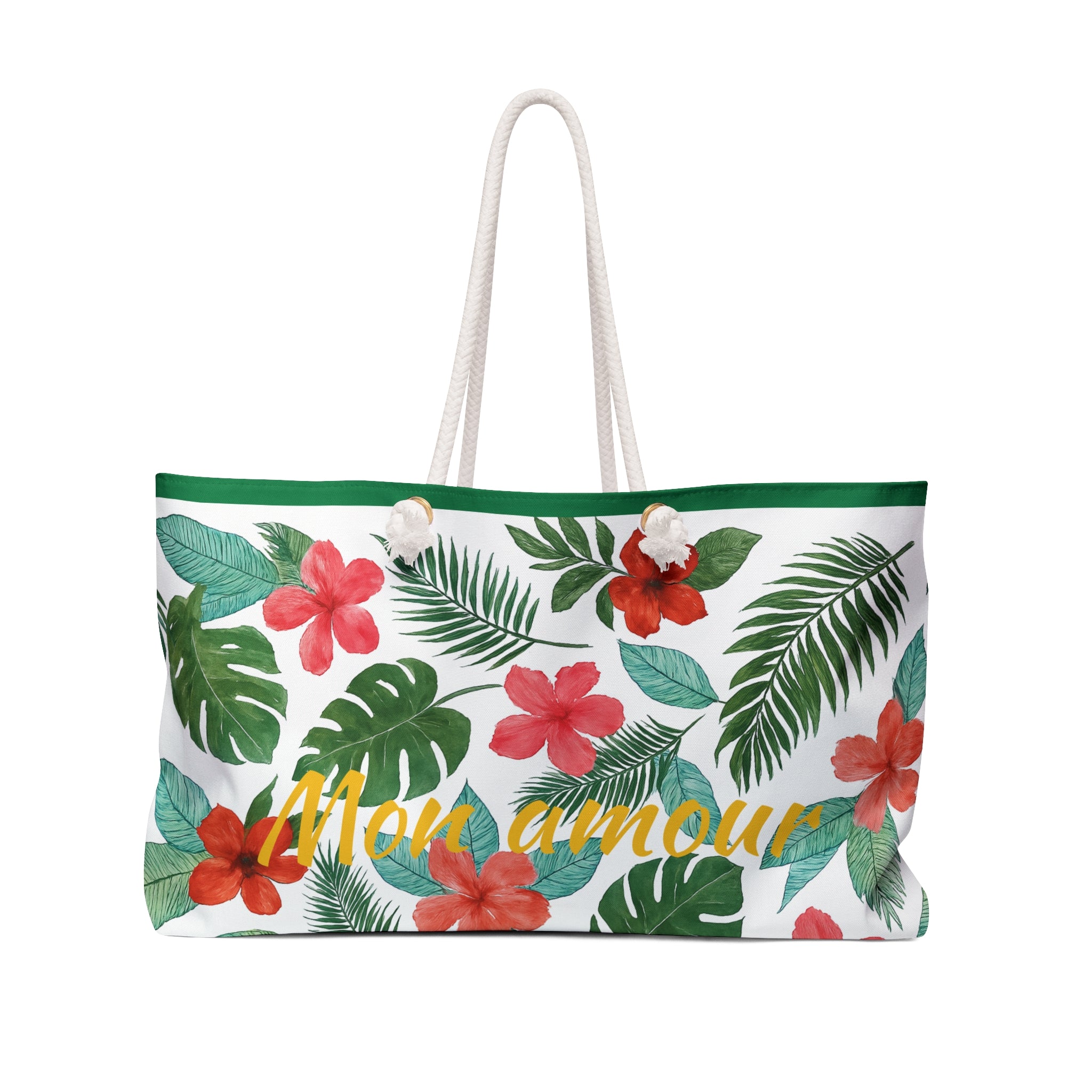 Sac week-end tropical – Mon amour Design pour les voyages et les journées ensoleillées