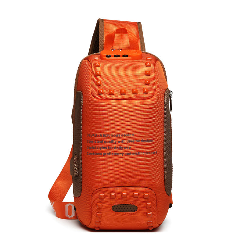Trendy Men's Shoulder Bag - Urban and Functional Style