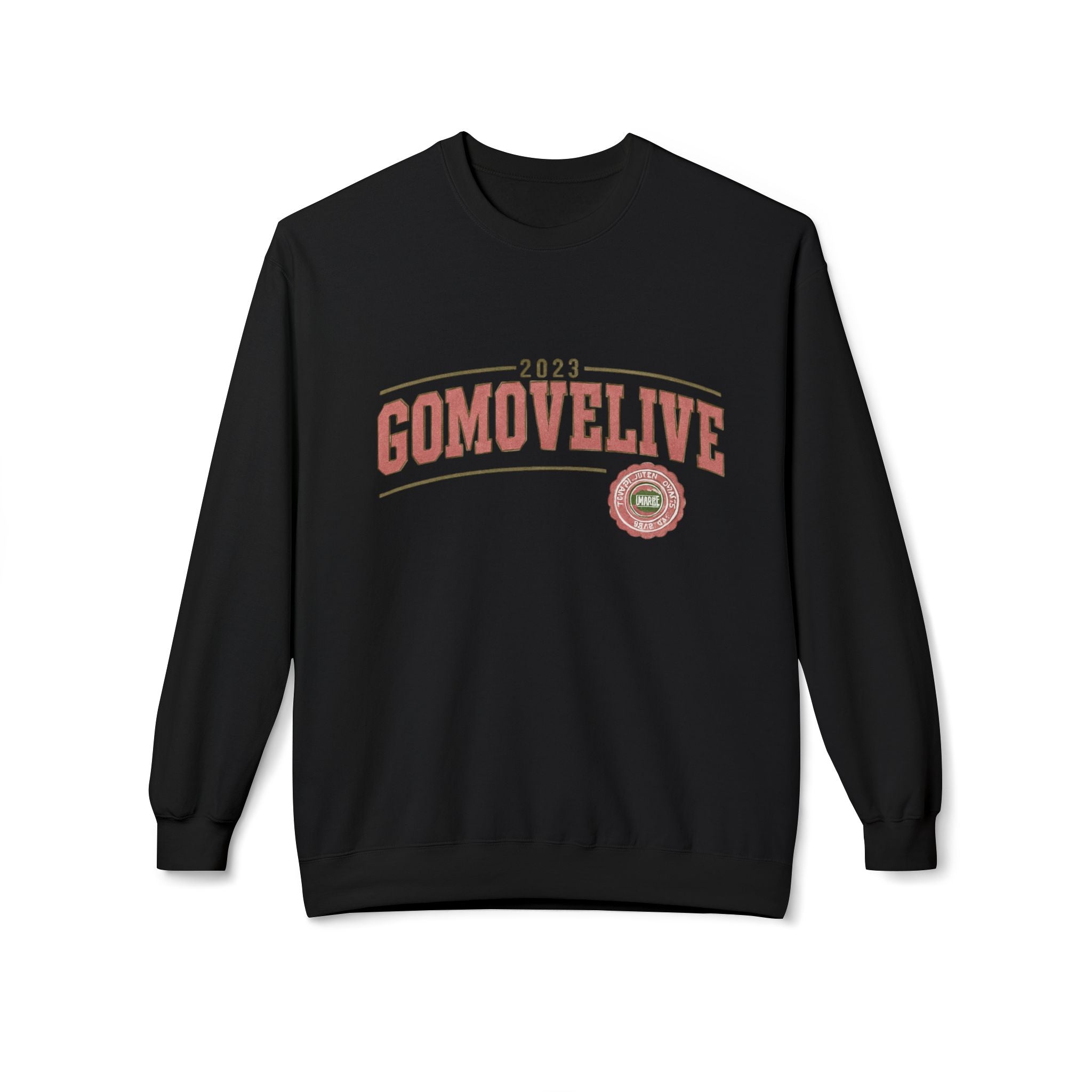 Gomovelive Glow-Up Crewneck – Motivational Sweatshirt for Awesome Days