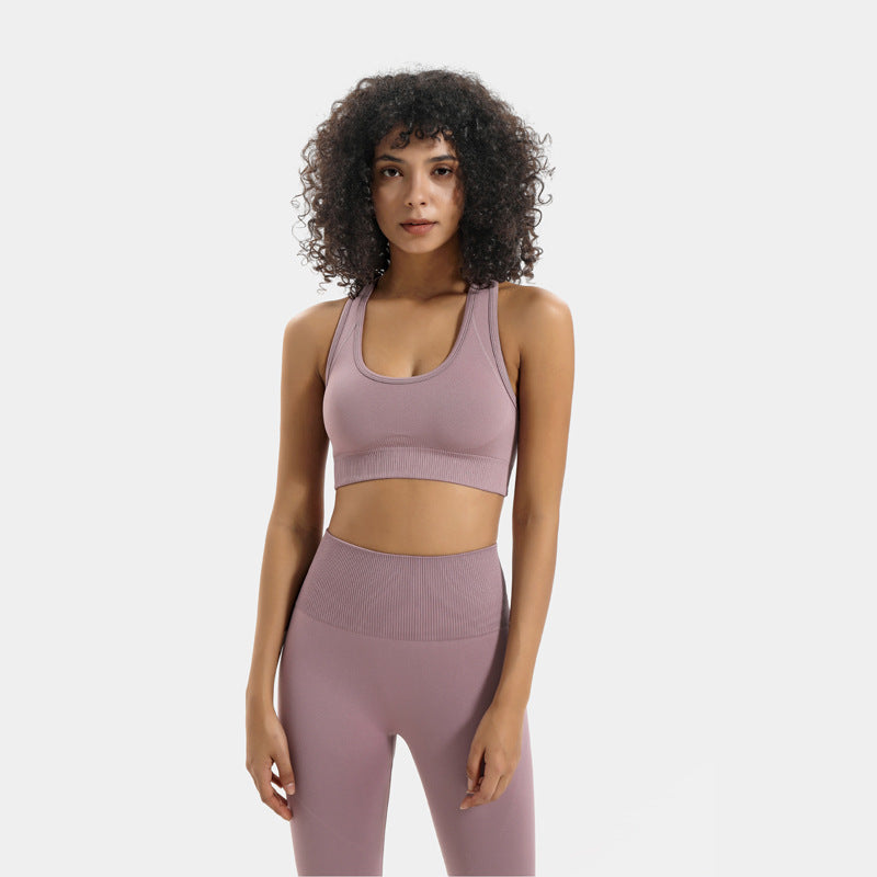 Seamless Yoga Set – Libertà Totale in Maglia Elasticizzata