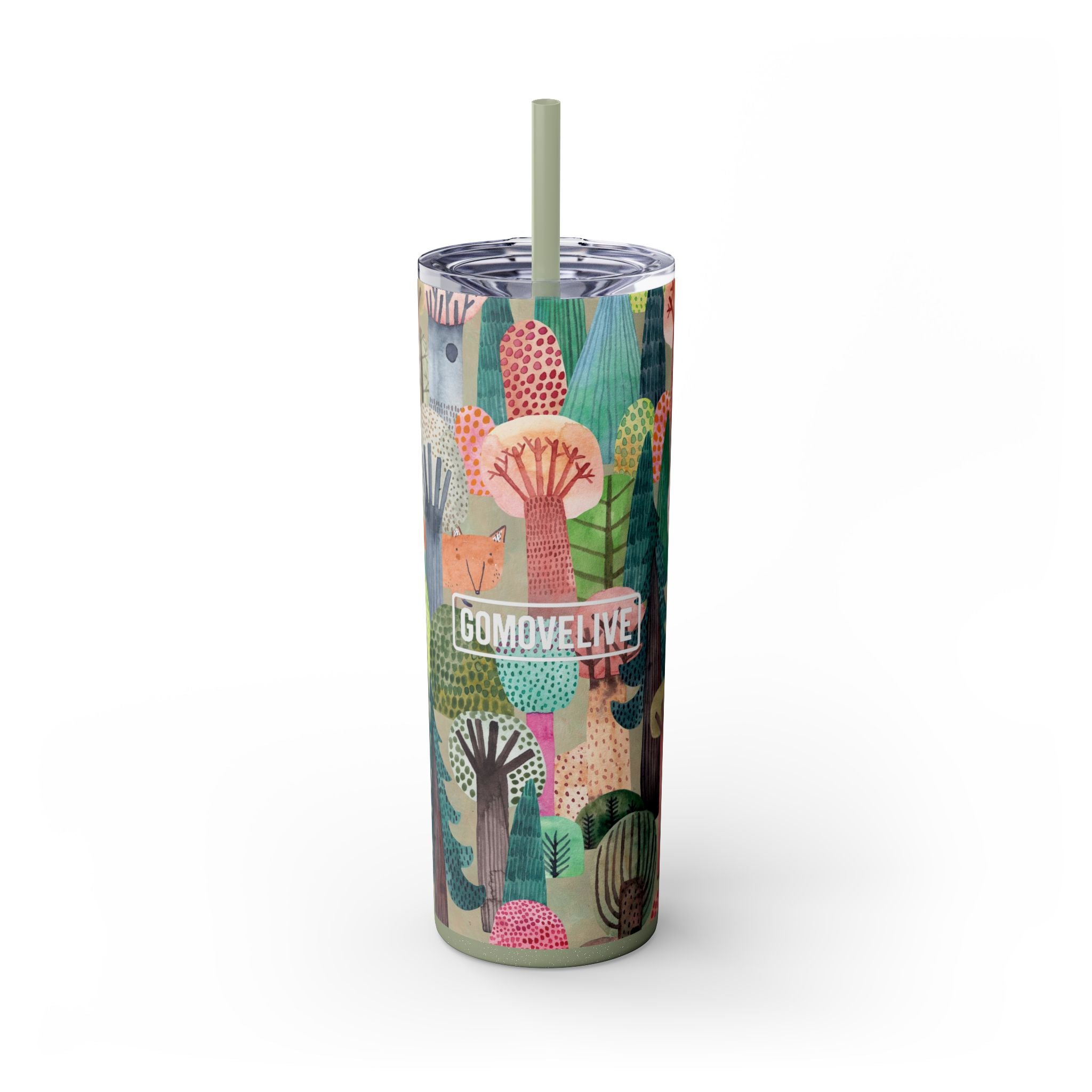 Sip Nature – A Colorful Tumbler for the Outdoors