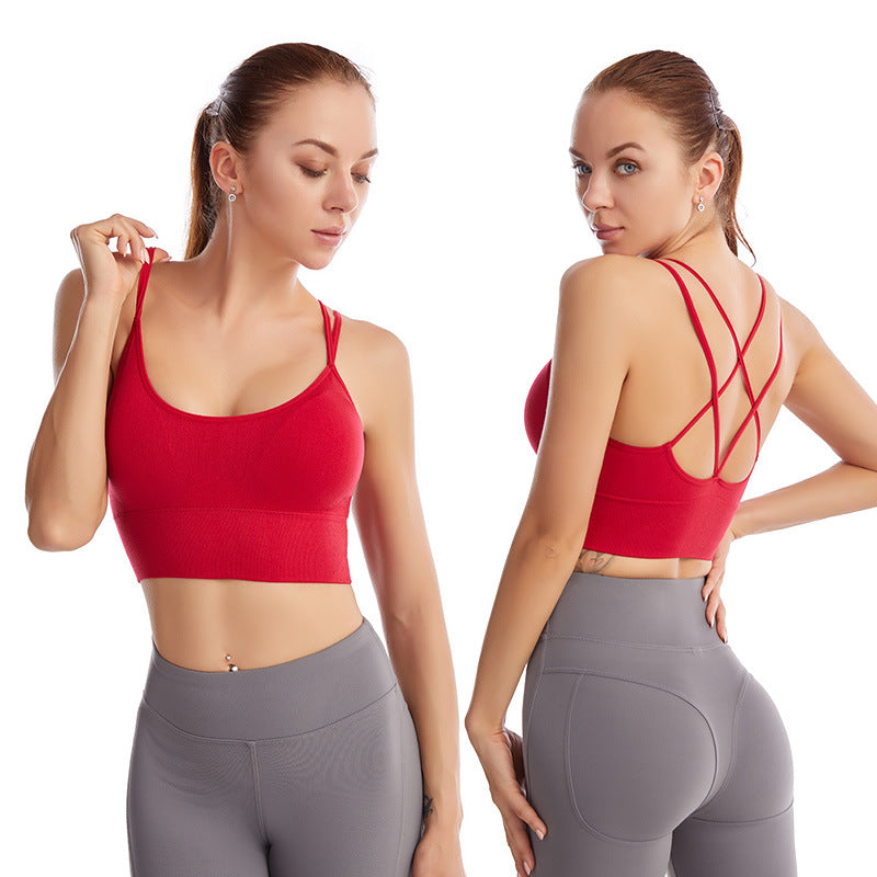 Cross-Border Bra: Sostegno e Libertà per Yoga e Corsa (Curvy)