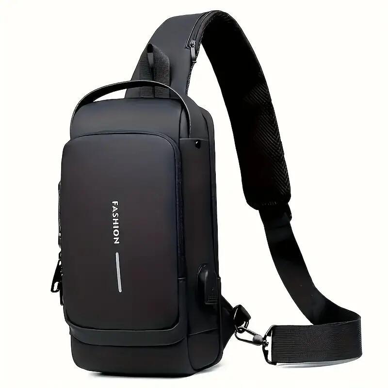 Waterproof and Anti-Theft Chest Backpack for Motorcyclists