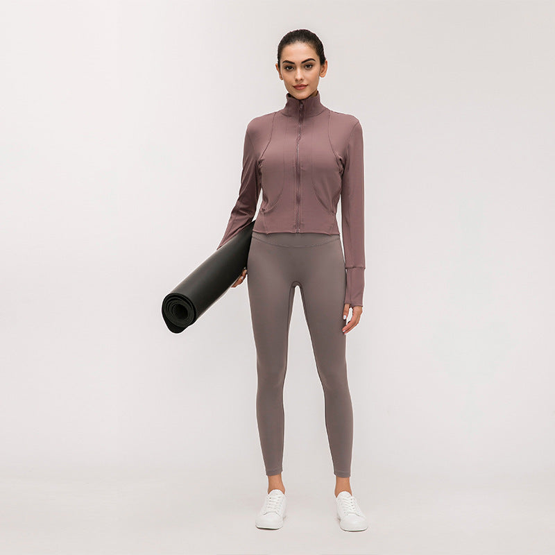 Veste de yoga ElevateFlex – Votre couche performante avec style