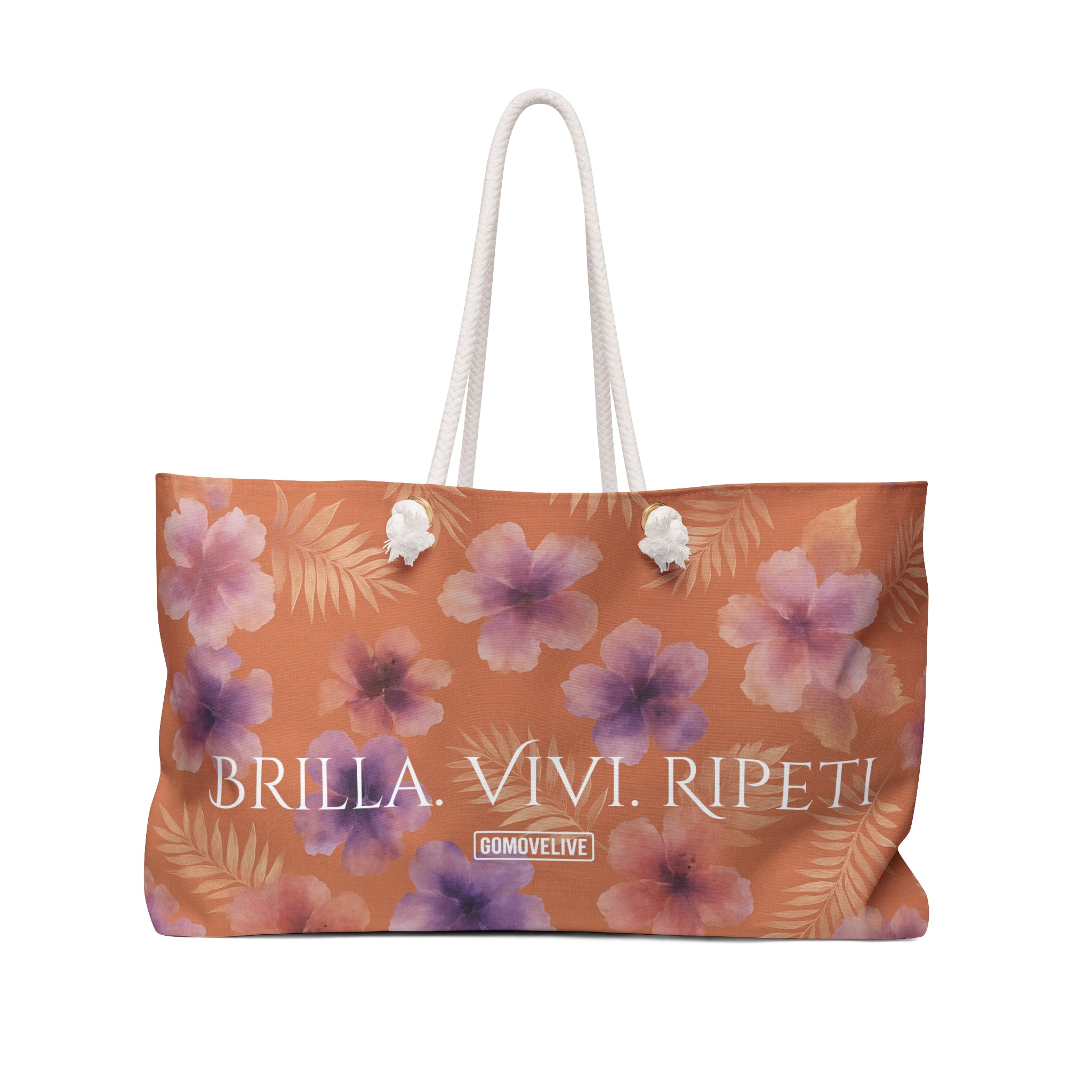 Sac week-end à imprimé tropical, éco-chic pour les amoureux de la nature