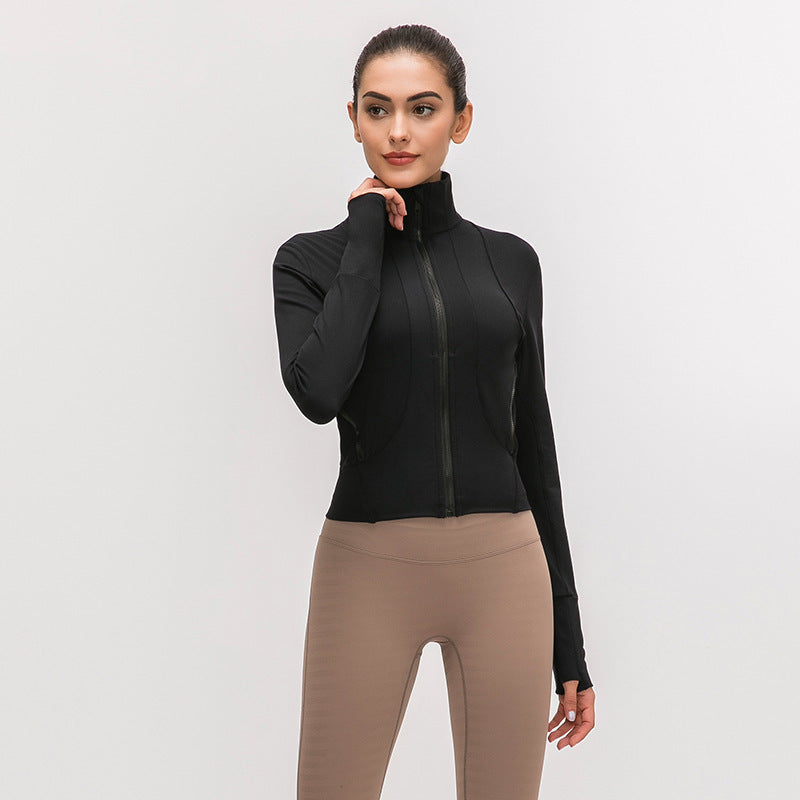 Veste de yoga ElevateFlex – Votre couche performante avec style