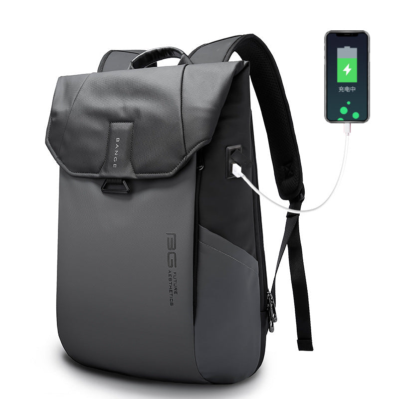 Men's Business Backpack with USB - Elegance and Technology