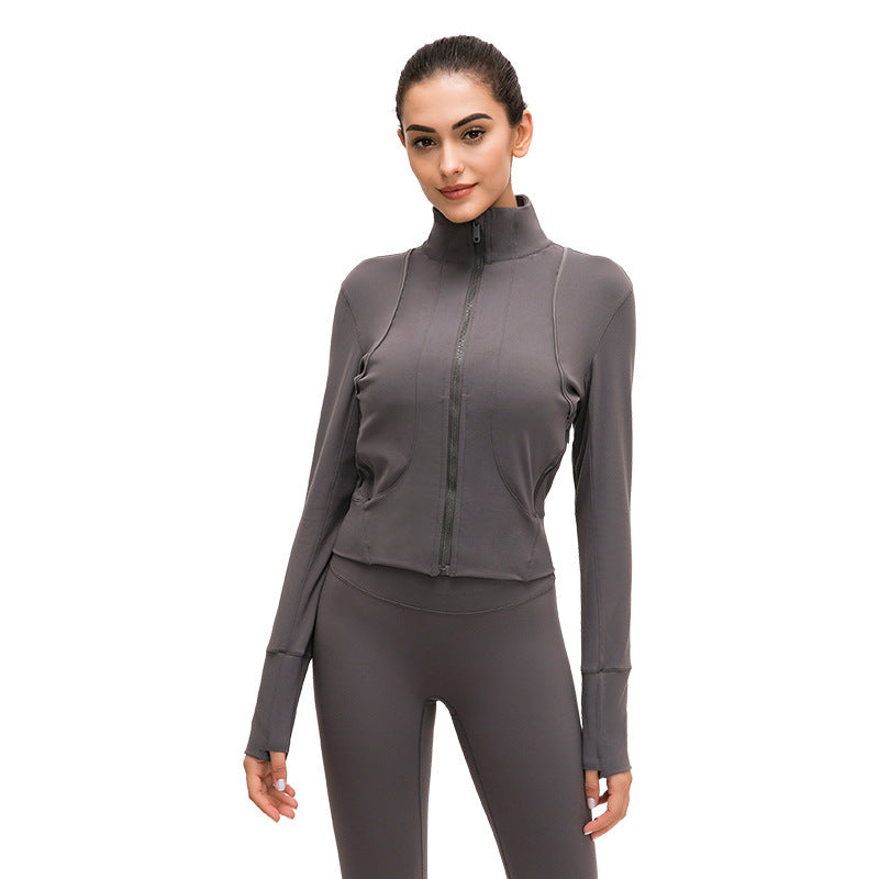 Veste de yoga ElevateFlex – Votre couche performante avec style