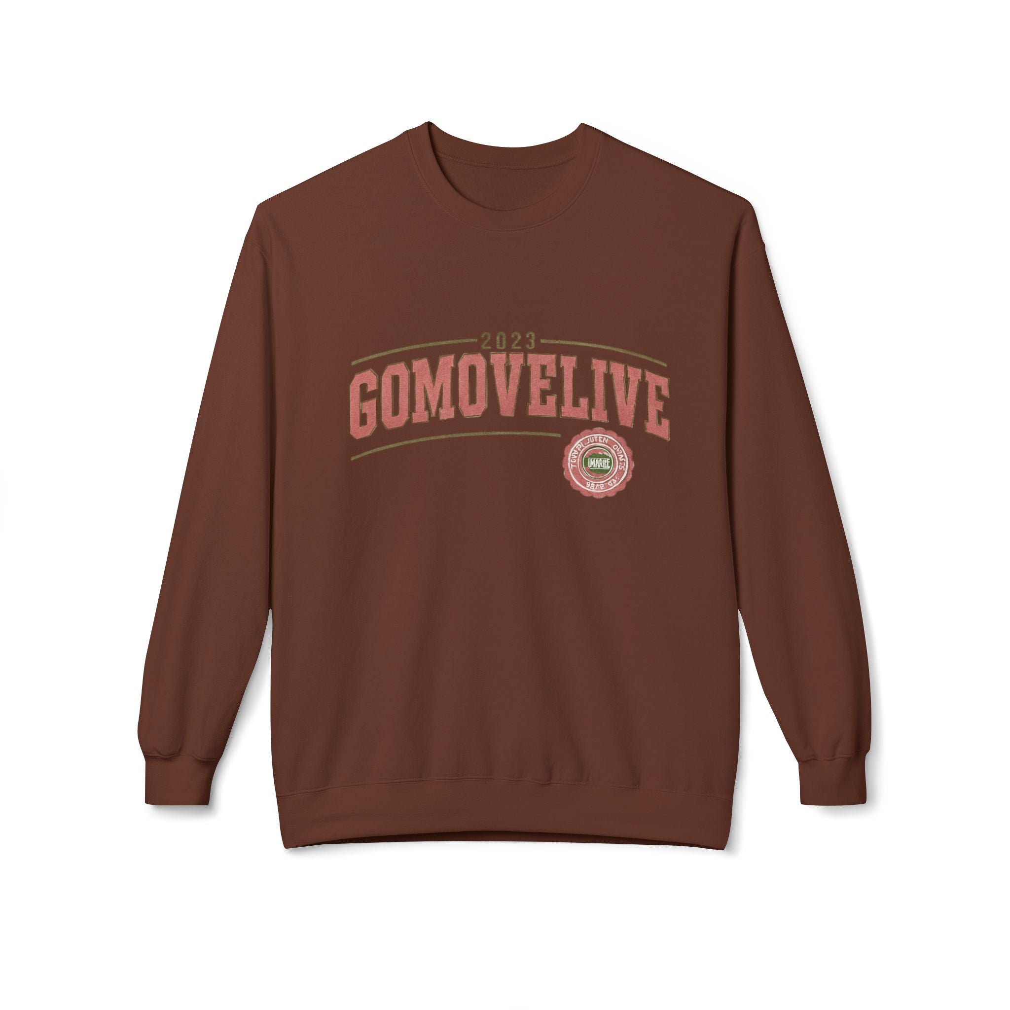 Gomovelive Glow-Up Crewneck – Motivational Sweatshirt for Awesome Days