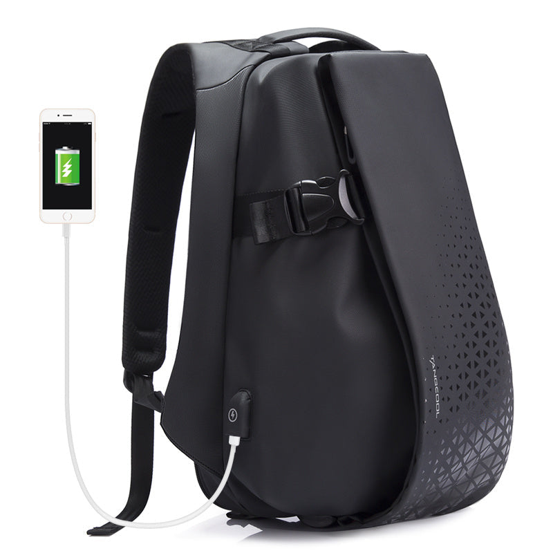 Men's Casual Backpack - Modern Elegance and Timeless Functionality