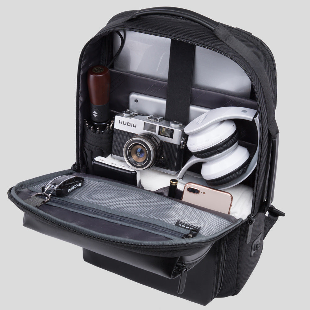 Men's Travel Laptop Backpack - Professional and Multifunctional Design