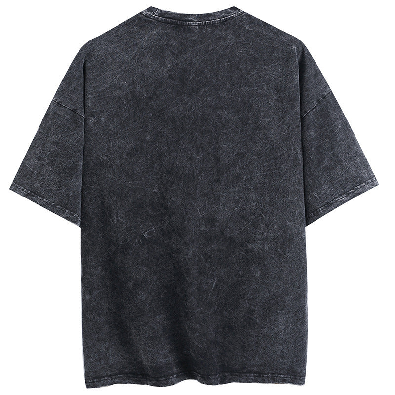 XS020 T‑Shirt in Cotone: L’Eleganza della Stampa Vintage