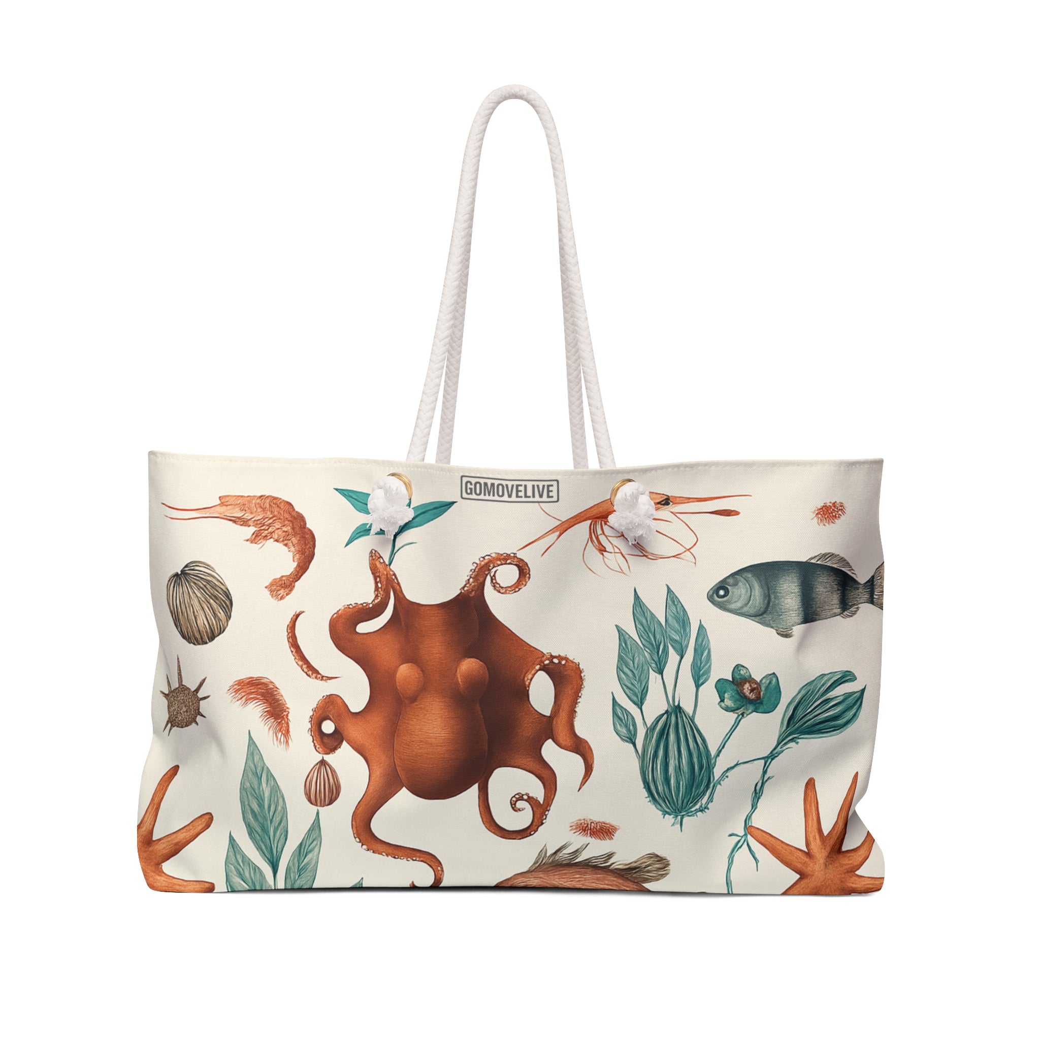 Explorez avec style – Le sac week-end Marine Life, un voyage alliant art et fonctionnalité 