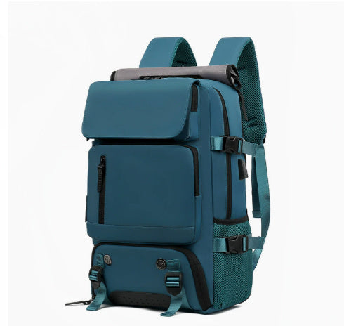 Zaino da Viaggio Uomo Capiente e Impermeabile - Compagno Ideale per le Tue Avventure