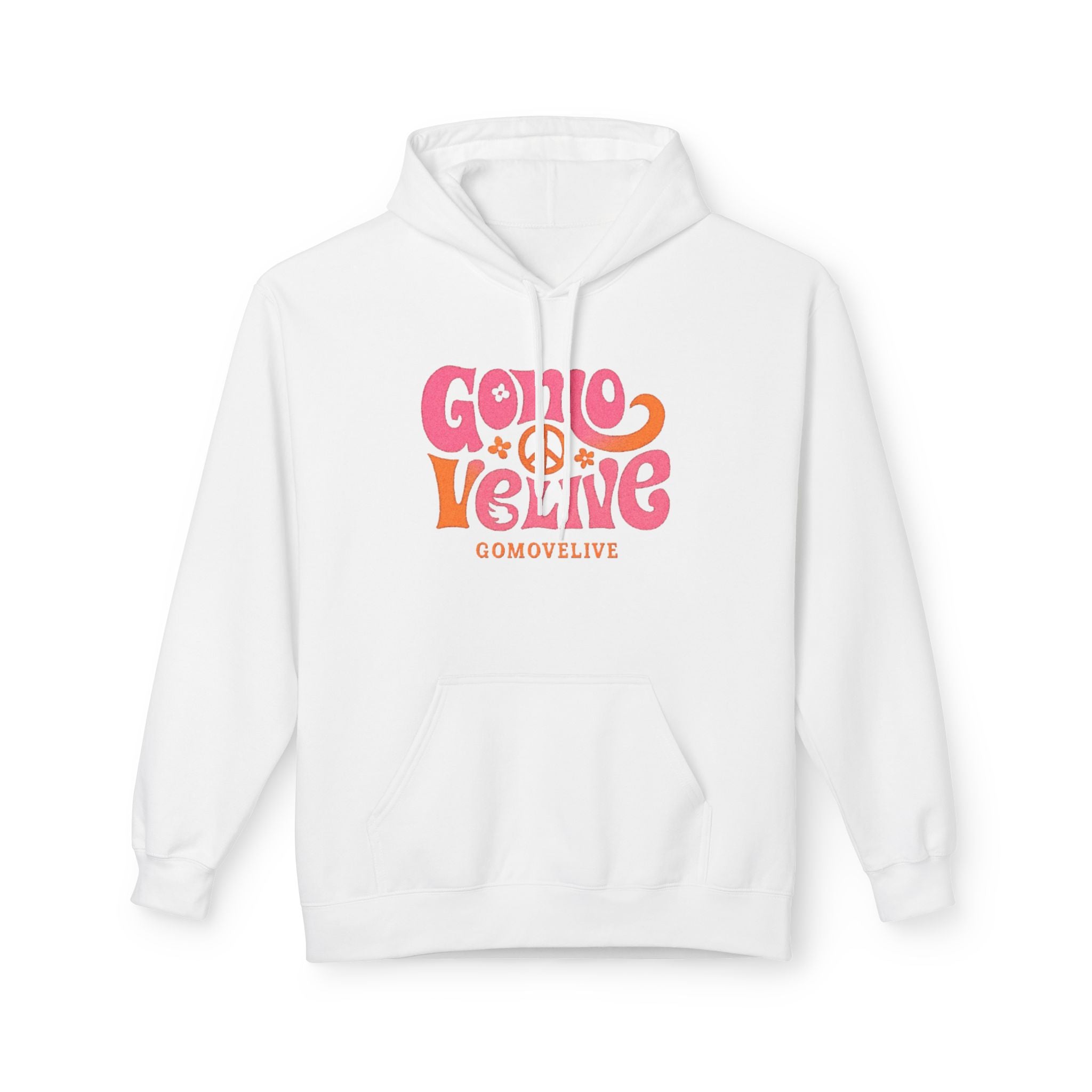 Sweat à capuche Bonheur : Sweat-shirt doux unisexe, pour un bonheur quotidien simple
