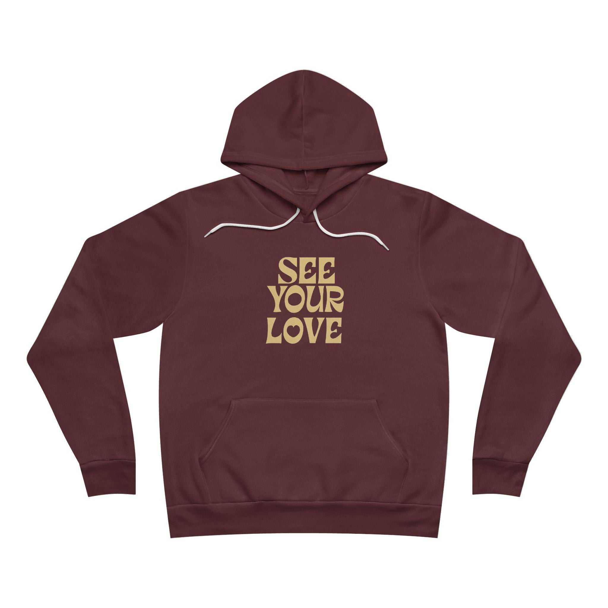 Abbracci in Parole – Hoodie Unisex con Citazione d’Amore