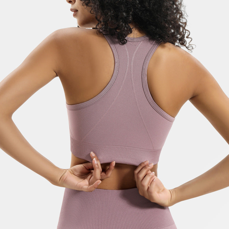 Seamless Yoga Set – Libertà Totale in Maglia Elasticizzata