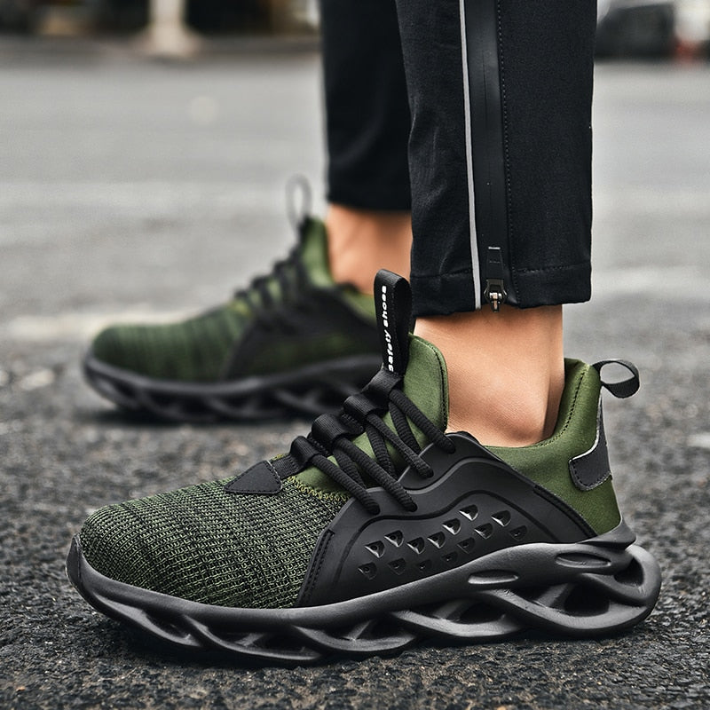 Passi Leggeri, Stile Deciso – Sneakers Casual Uomo Shockproof