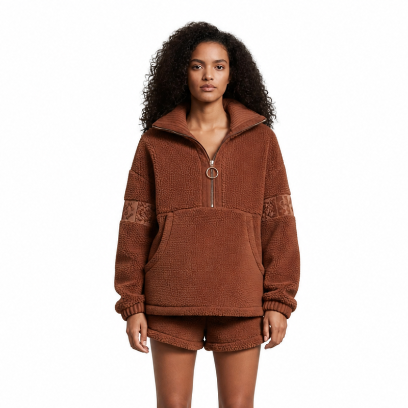 Terra Cozy – Half-Zip Fleece Pullover