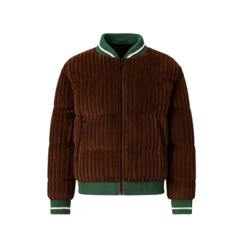 Vertigo Quilted Bomber – Sporty, retro, irresistible