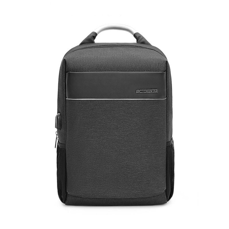 Stylish Men's Laptop Backpack - European Style and Advanced Functionality
