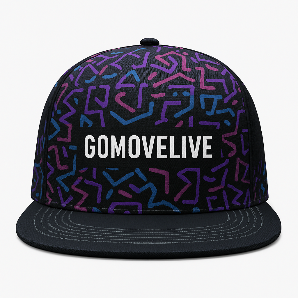 Chapeau « GoMoveLive » – Un style qui bouge avec vous