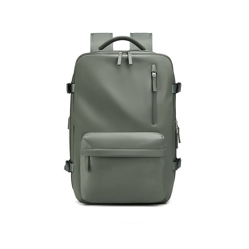 AquaShield Pro – Lo Zaino Vintage che Protegge e Ricarica