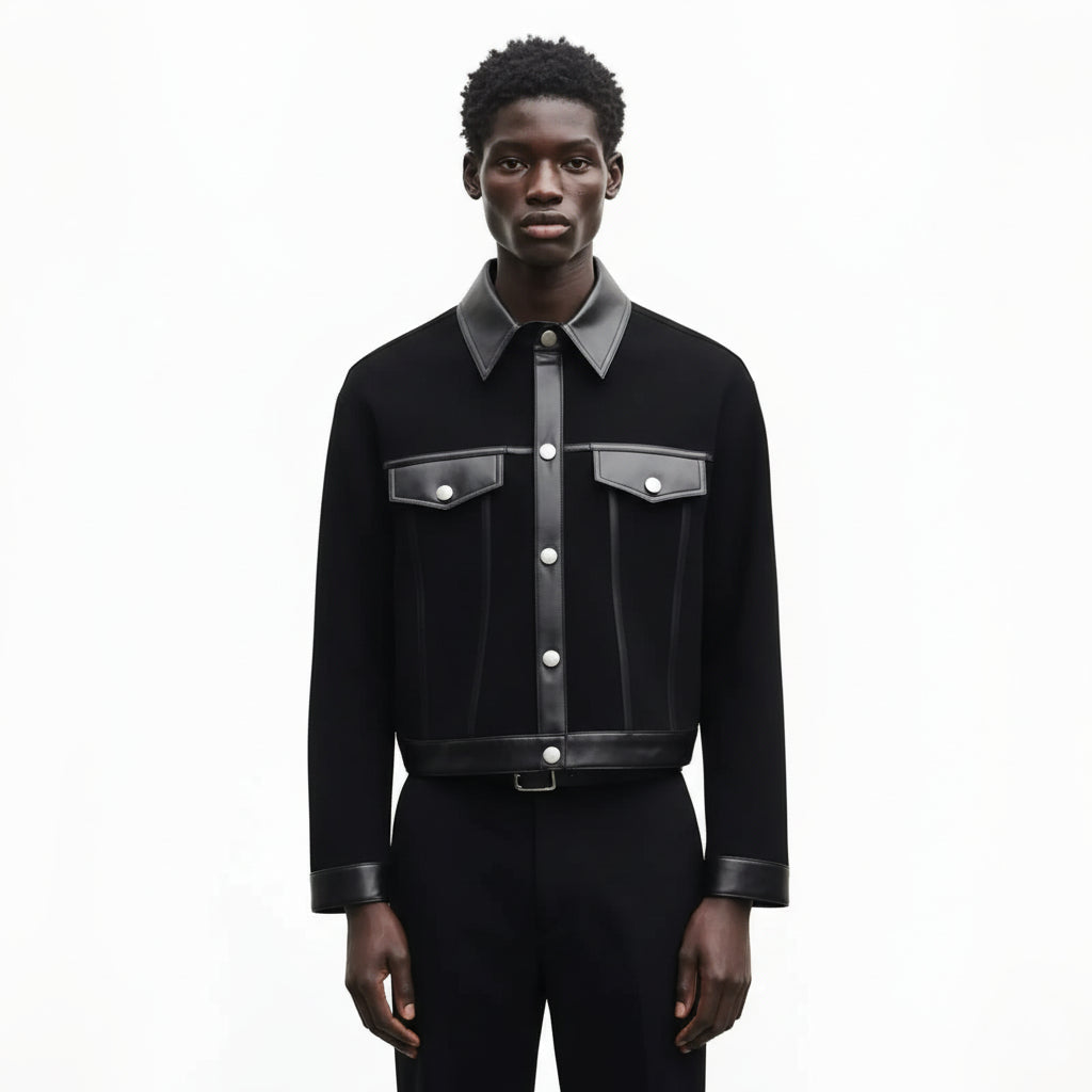 Structured Line Jacket – Vera Pelle Italiana & Architettura Sartoriale