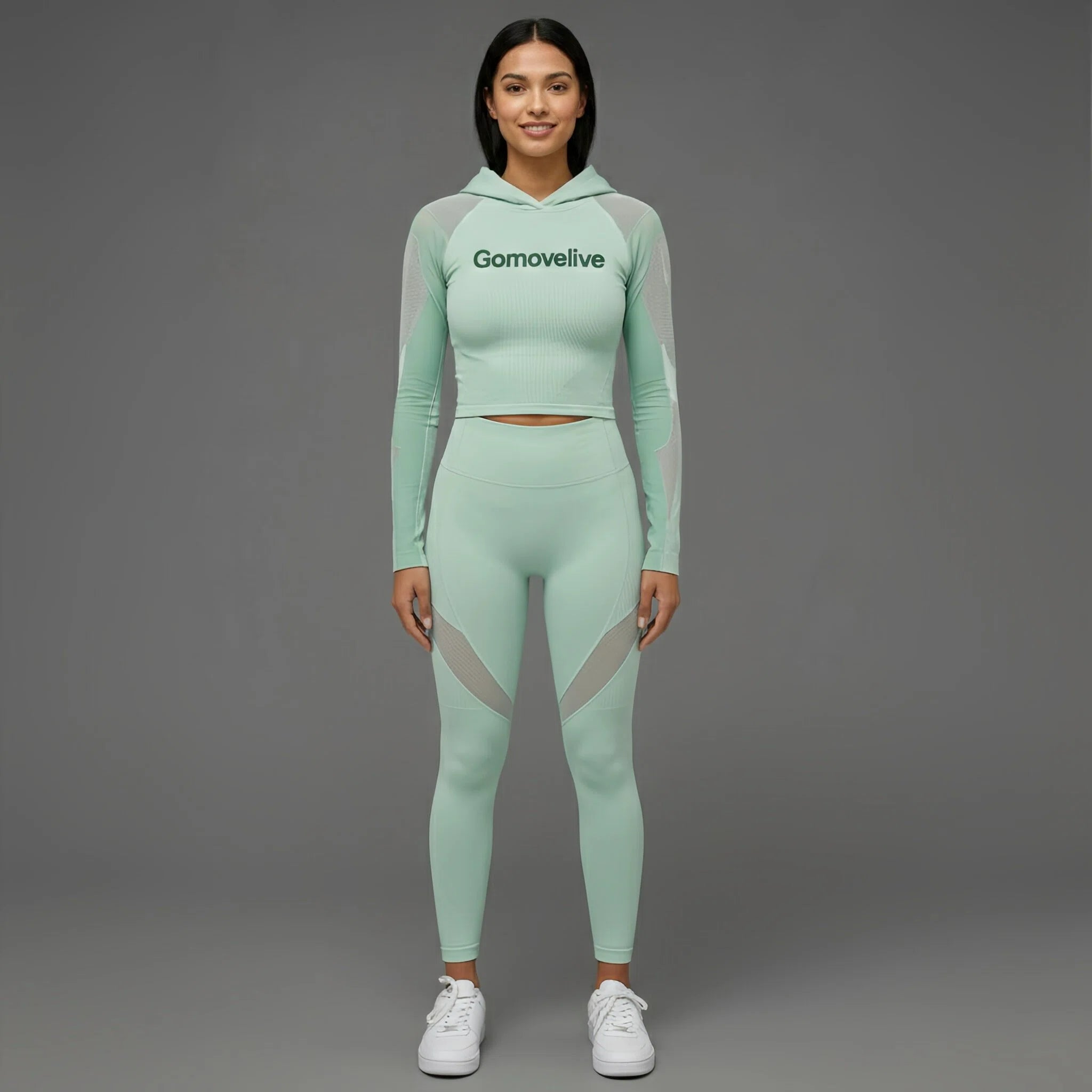 GOMOVELIVE MeshMotion Set – Precisione Sportiva e Dettagli Traspiranti