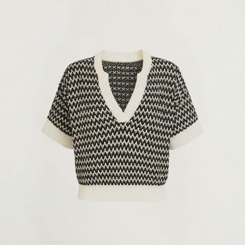 Zigzag Chic – Maglia che incanta