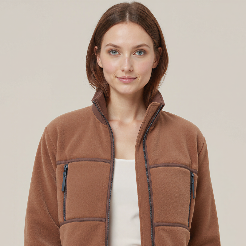 Chic and warm – The brown jacket that never goes out of style